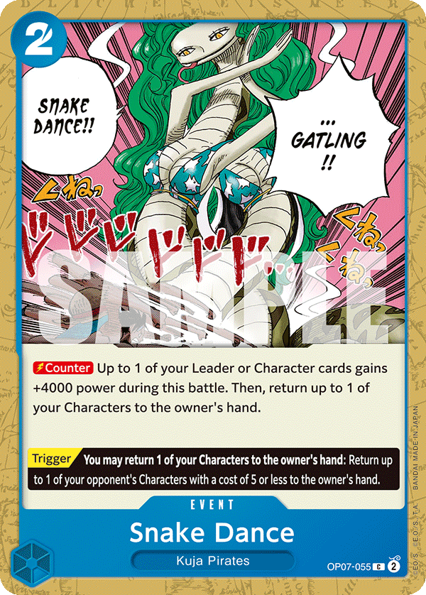 Snake Dance OP07-055 One Piece TCG