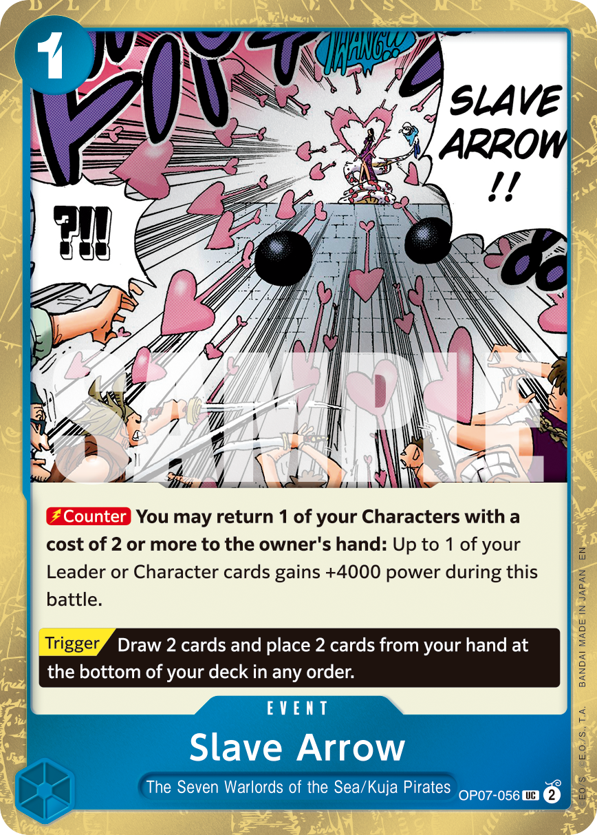 Slave Arrow (Pirate Foil) OP07-056_p1 One Piece TCG