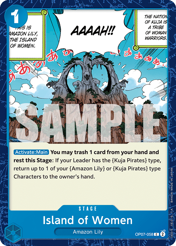 Island of Women OP07-058 One Piece TCG