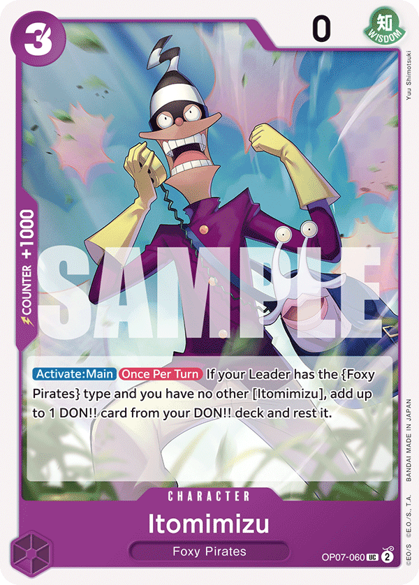 Itomimizu OP07-060 One Piece TCG