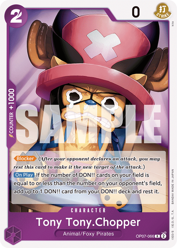 Tony Tony.Chopper (066) OP07-066 One Piece TCG