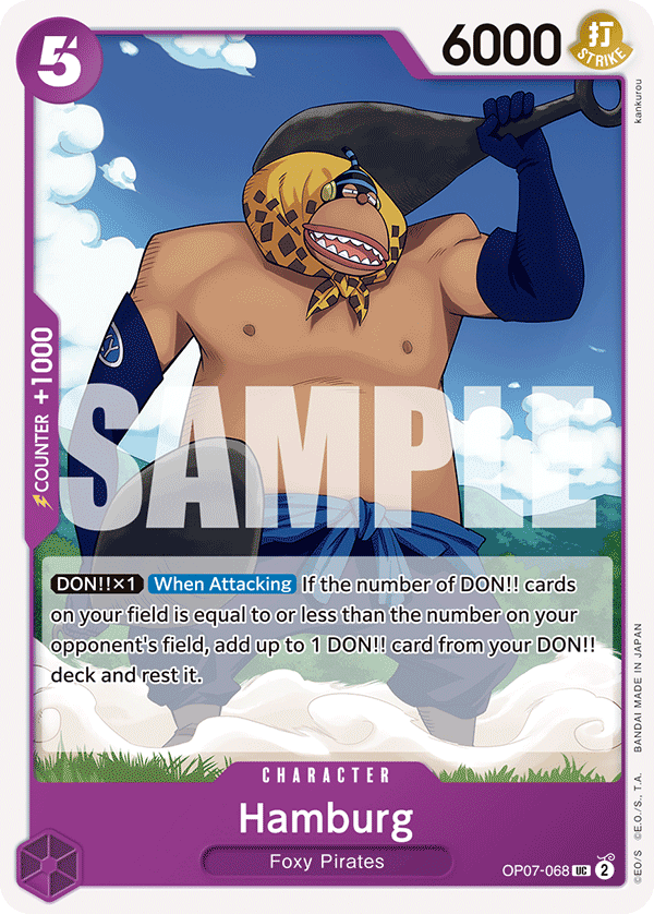 Hamburg OP07-068 One Piece TCG