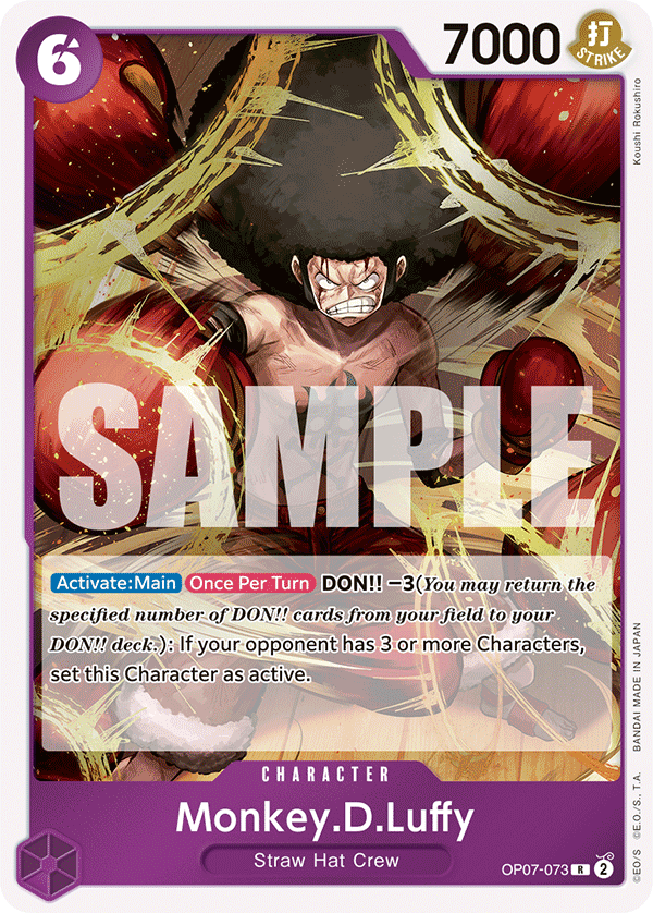 Monkey.D.Luffy (073) OP07-073 One Piece TCG