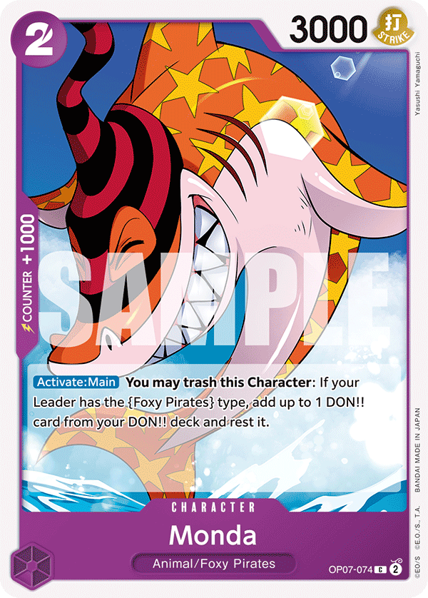 Monda OP07-074 One Piece TCG