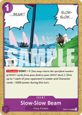 Slow-Slow Beam OP07-075 One Piece TCG