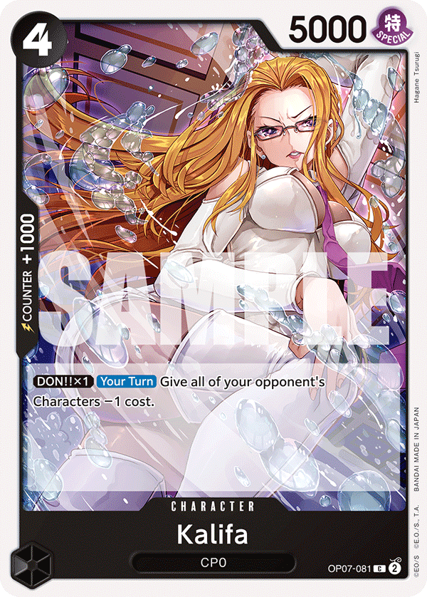 Kalifa OP07-081 One Piece TCG