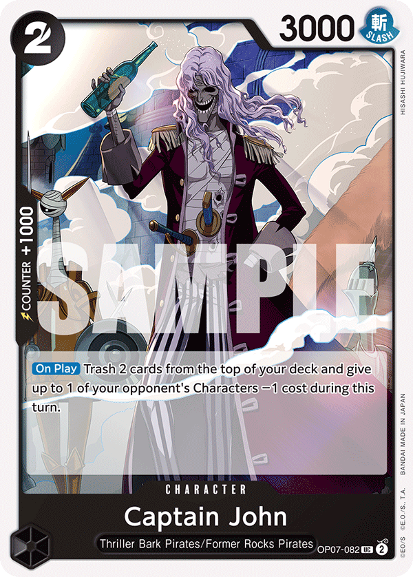 Captain John OP07-082 One Piece TCG