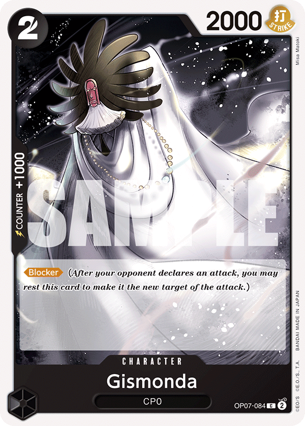 Gismonda OP07-084 One Piece TCG