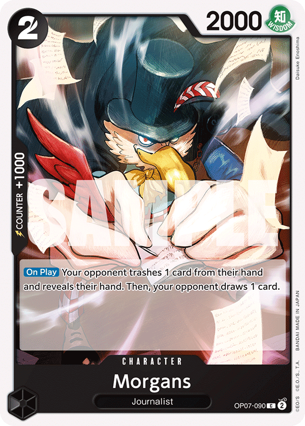 Morgans OP07-090 One Piece TCG
