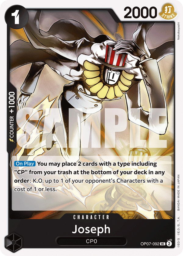 Joseph OP07-092 One Piece TCG