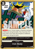 Iron Body OP07-095 One Piece TCG