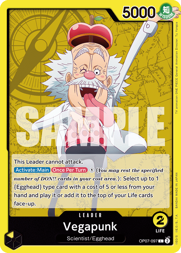 Vegapunk OP07-097 One Piece TCG