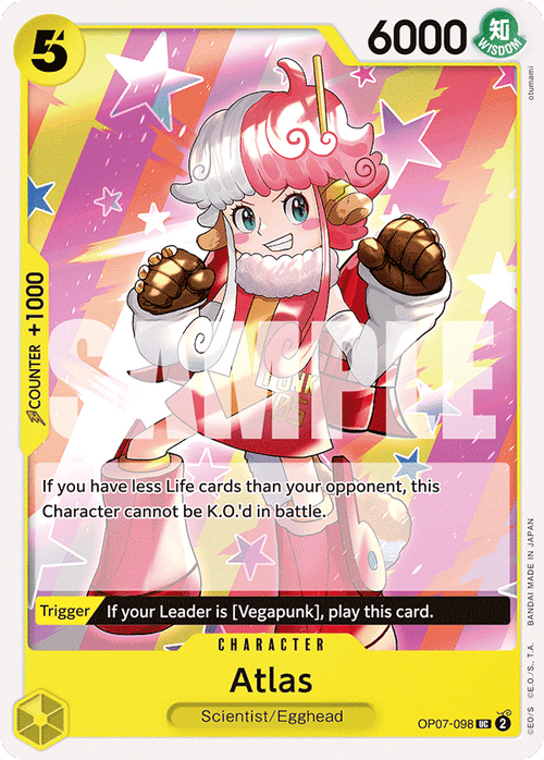 Atlas OP07-098 One Piece TCG