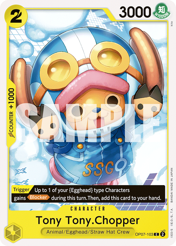 Tony Tony.Chopper (103) OP07-103 One Piece TCG