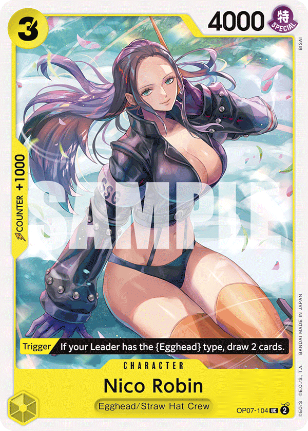 Nico Robin OP07-104 One Piece TCG
