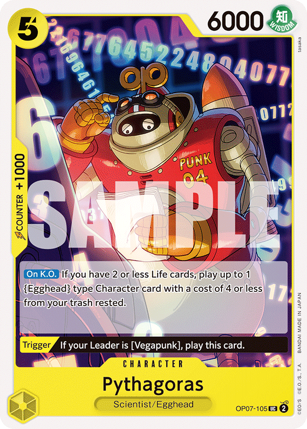 Pythagoras OP07-105 One Piece TCG
