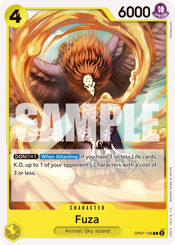 Fuza OP07-106 One Piece TCG