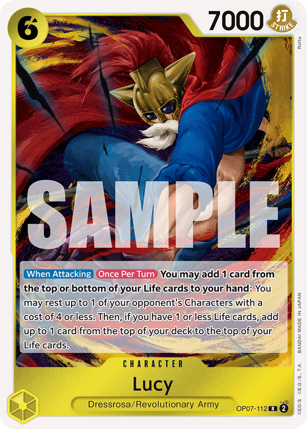 Lucy OP07-112 One Piece TCG