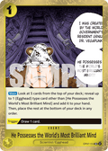 He Possesses the World's Most Brilliant Mind (Pirate Foil) OP07-114_p1 One Piece TCG