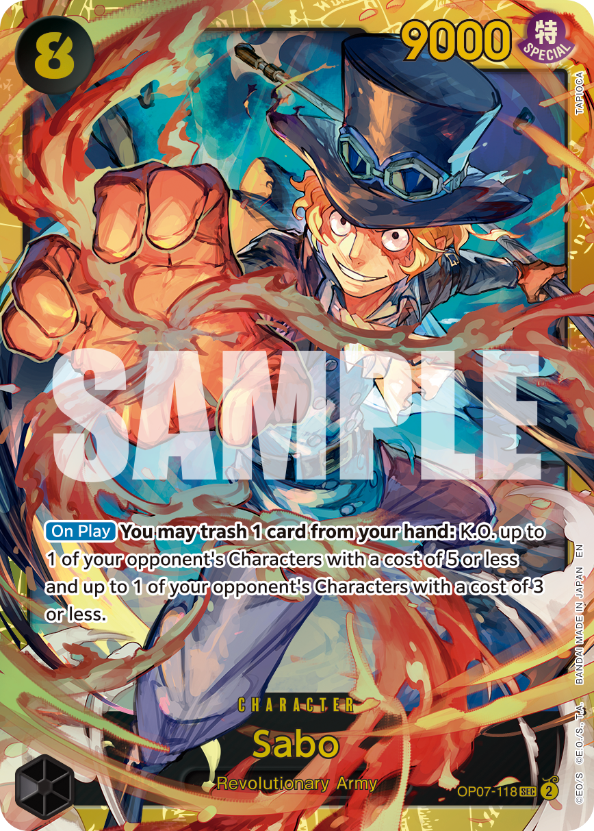 Sabo - OP07-118 (Reprint) OP07-118_r1 One Piece TCG