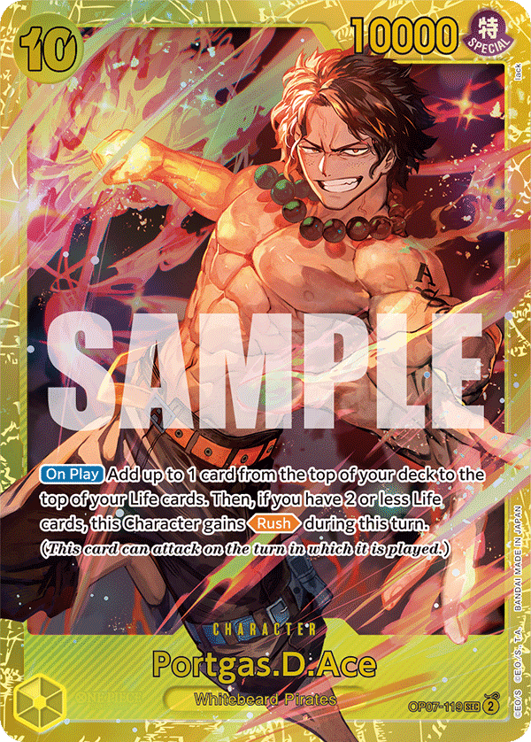 Portgas.D.Ace (119) OP07-119 One Piece TCG