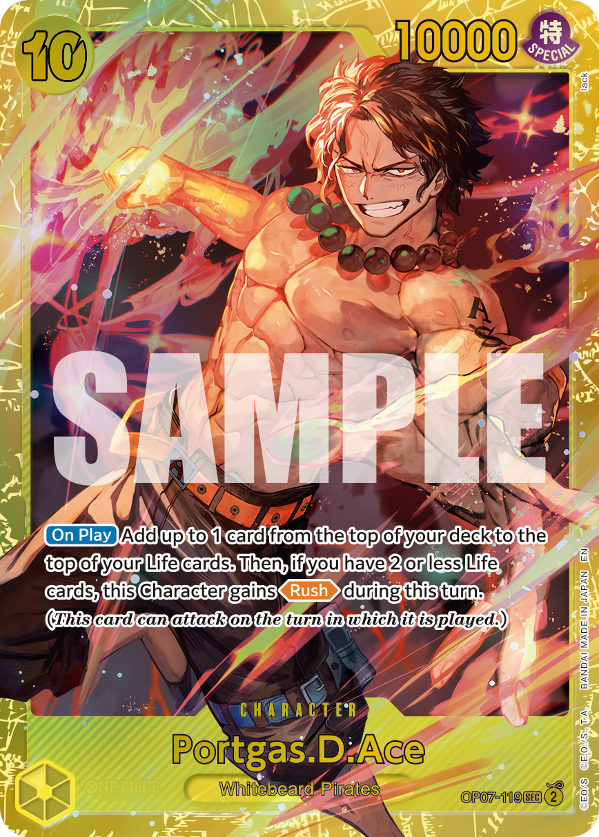 Portgas.D.Ace - OP07-119 (Reprint) OP07-119_r1 One Piece TCG