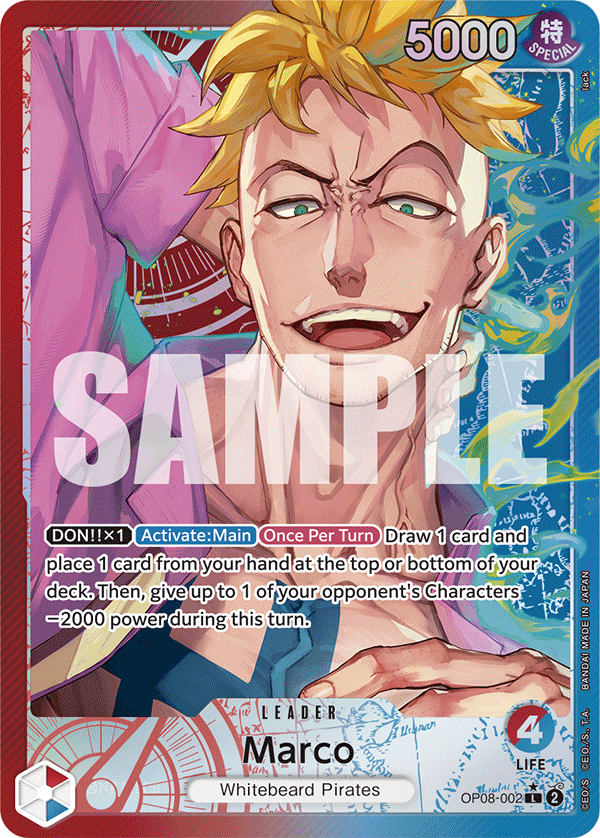 Marco (Parallel) OP08-002_p1 One Piece TCG