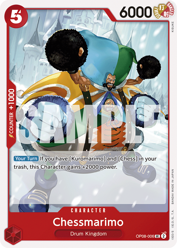 Chessmarimo OP08-006 One Piece TCG
