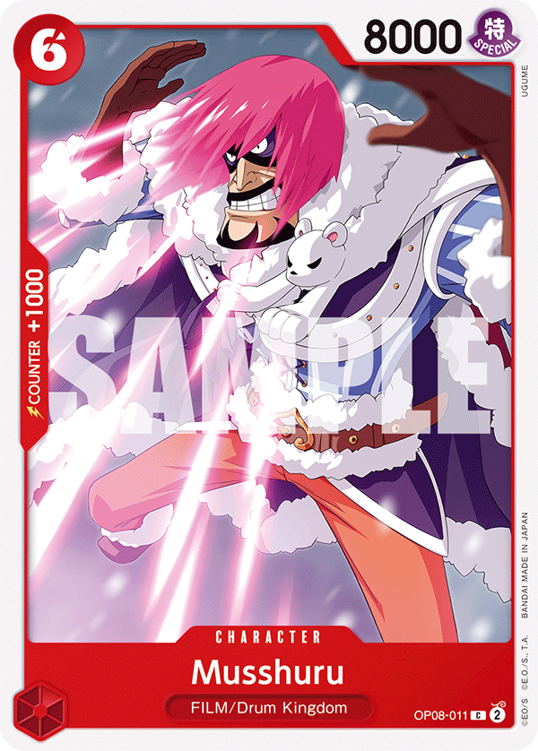 Musshuru OP08-011 One Piece TCG