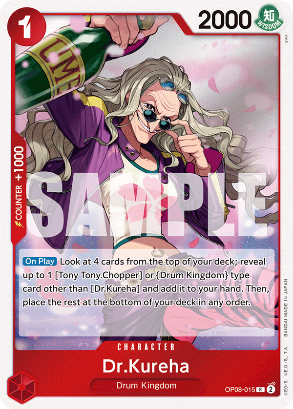 Dr.Kureha OP08-015 One Piece TCG