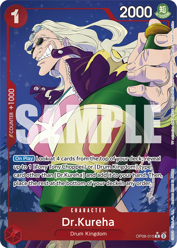 Dr.Kureha (Parallel) OP08-015_p1 One Piece TCG