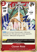 Cloven Rose OP08-018 One Piece TCG