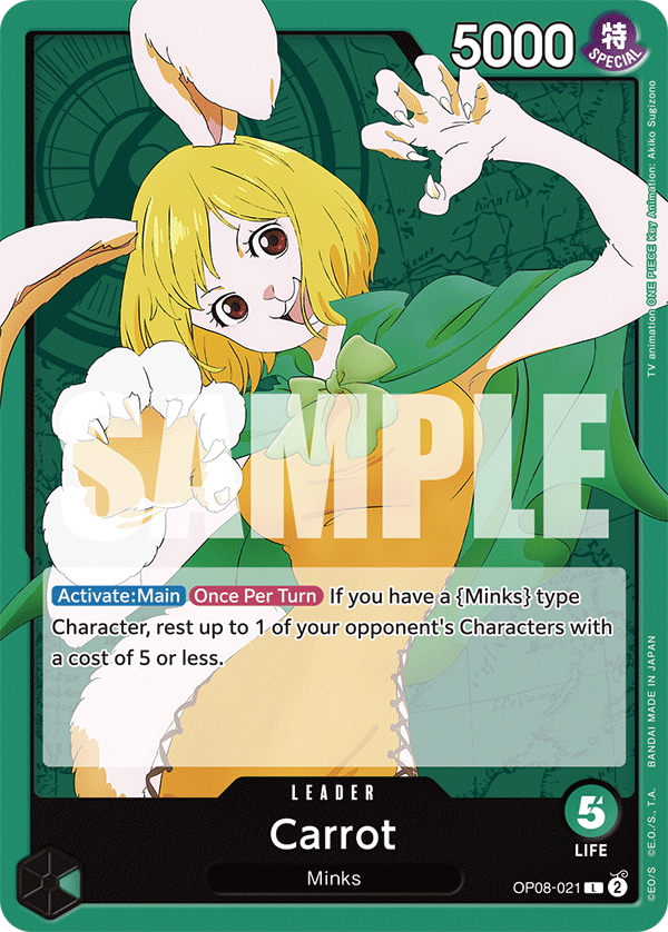 Carrot (021) OP08-021 One Piece TCG