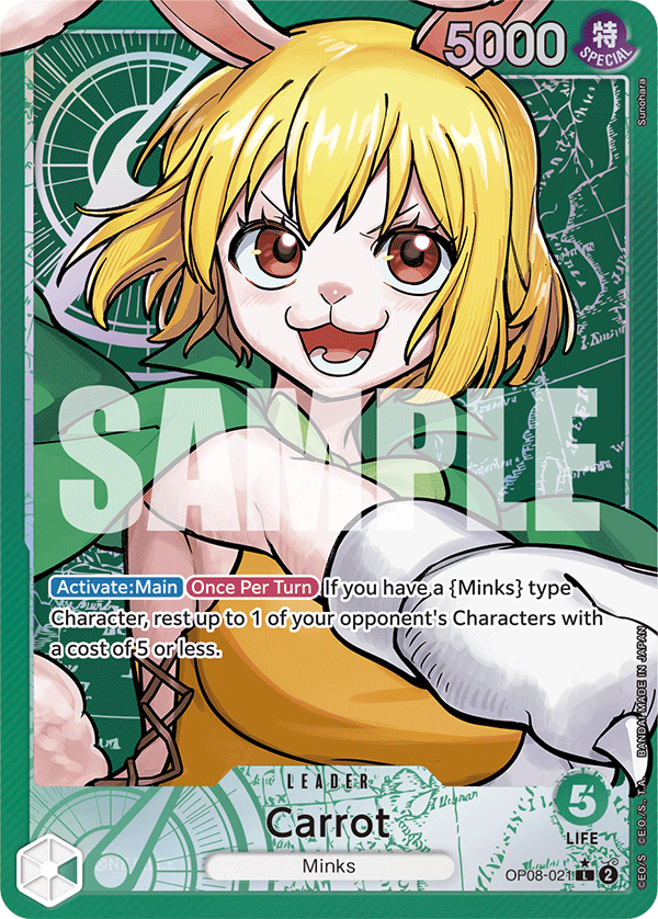 Carrot (021) (Parallel) OP08-021_p1 One Piece TCG