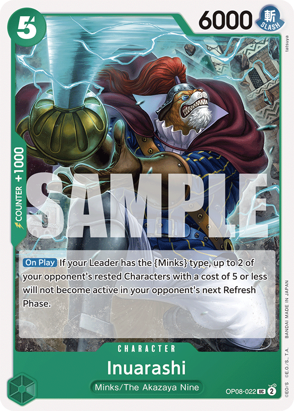 Inuarashi OP08-022 One Piece TCG