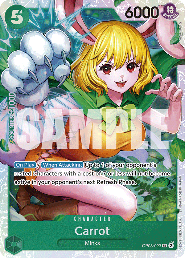 Carrot (023) OP08-023 One Piece TCG