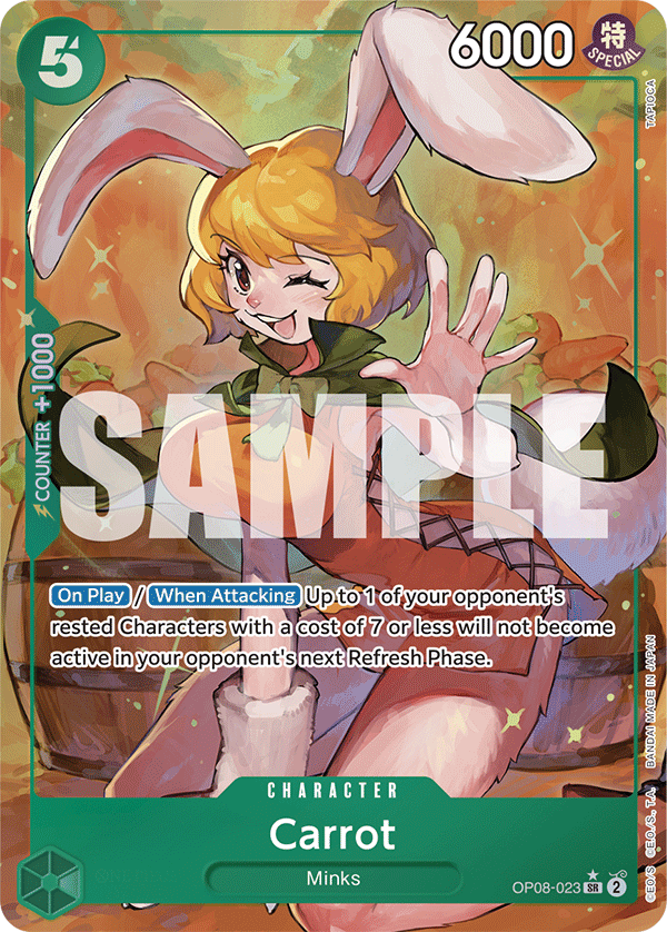 Carrot (023) (Parallel) OP08-023_p1 One Piece TCG