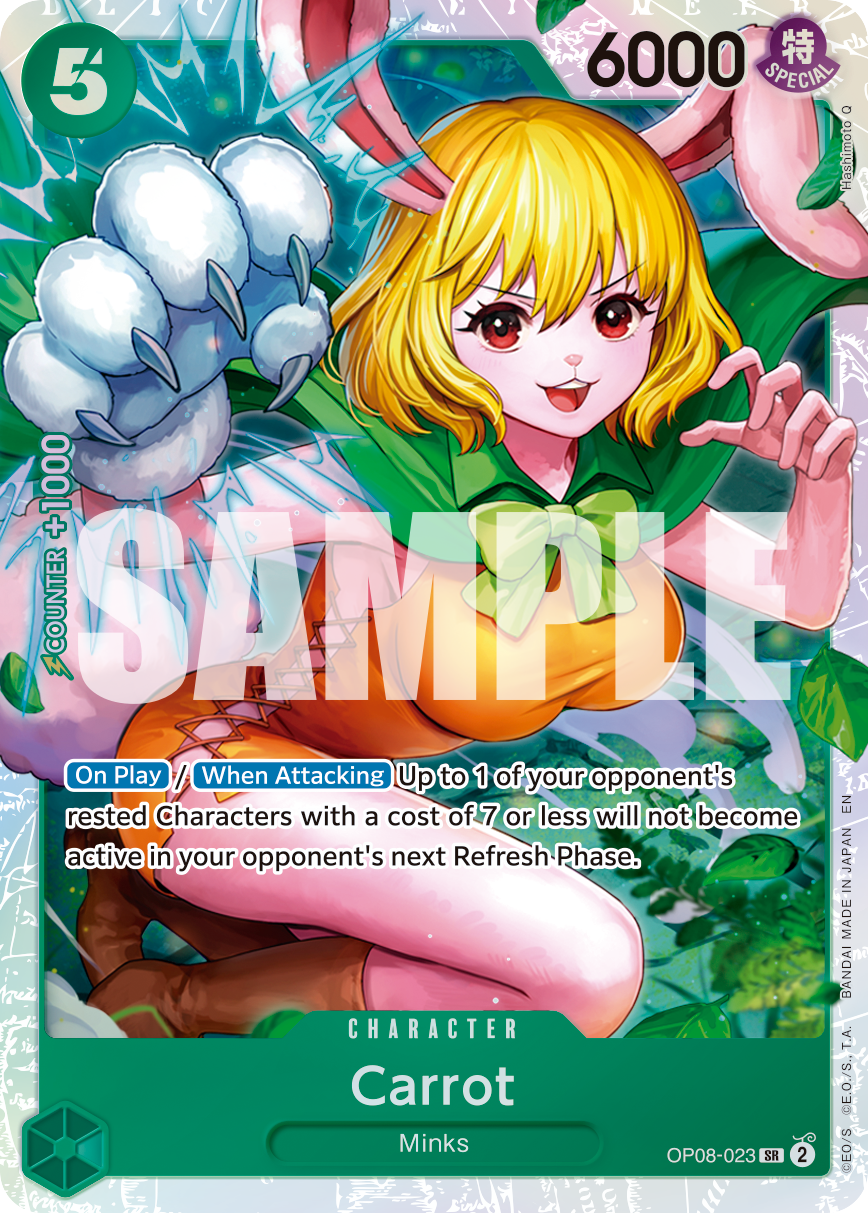 Carrot (Reprint) OP08-023_r1 One Piece TCG