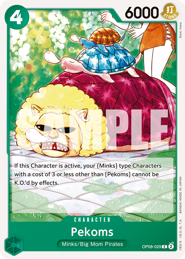 Pekoms OP08-029 One Piece TCG