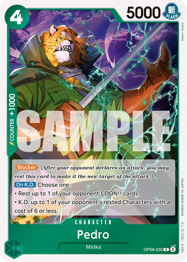 Pedro OP08-030 One Piece TCG