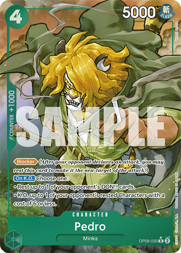 Pedro (Parallel) OP08-030_p1 One Piece TCG