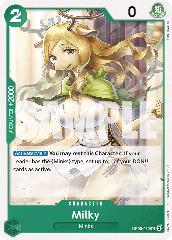 Milky OP08-032 One Piece TCG
