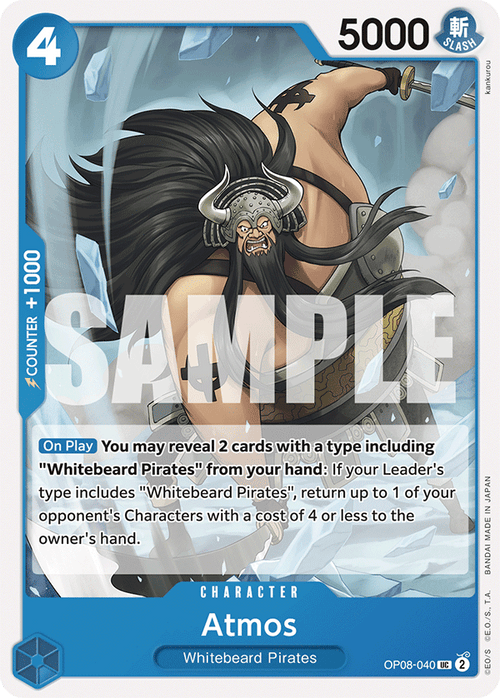 Atmos OP08-040 One Piece TCG