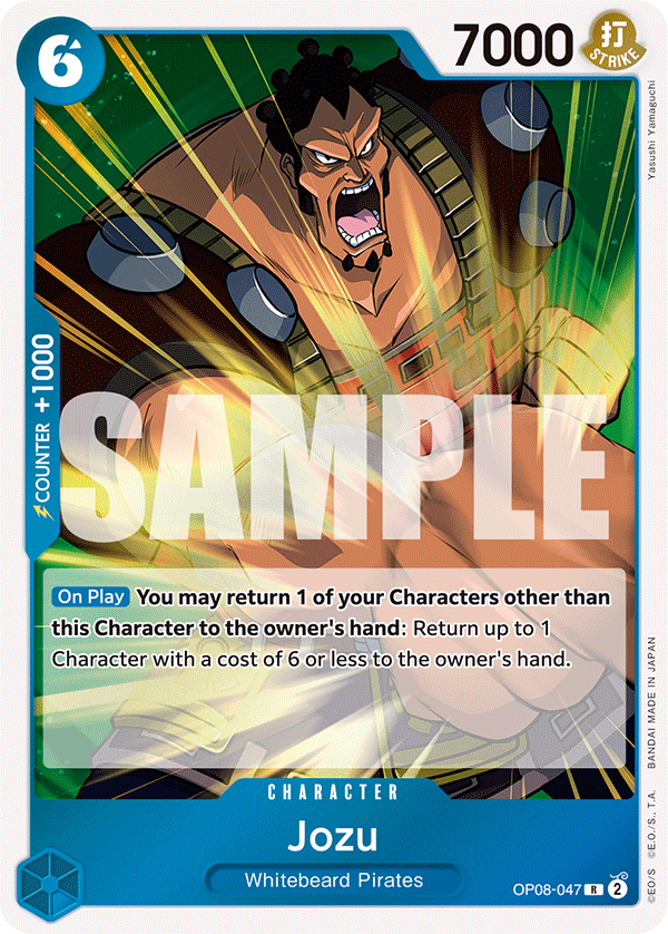 Jozu OP08-047 One Piece TCG