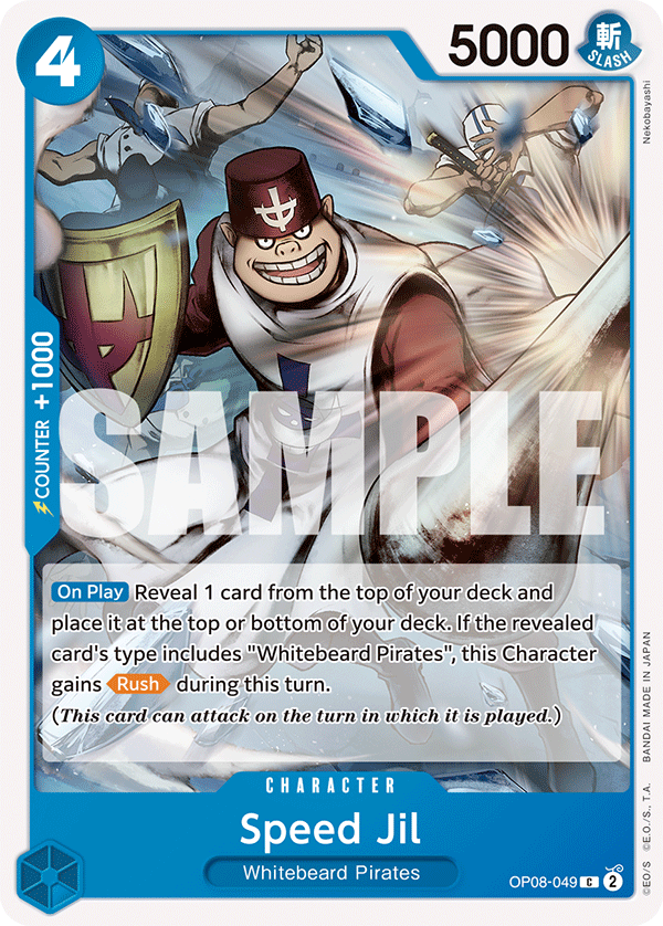 Speed Jil OP08-049 One Piece TCG