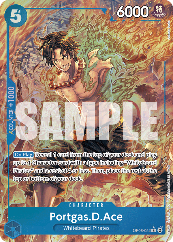 Portgas.D.Ace (Parallel) OP08-052_p1 One Piece TCG