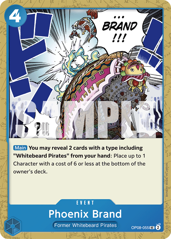 Phoenix Brand OP08-055 One Piece TCG