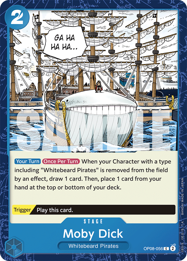 Moby Dick OP08-056 One Piece TCG