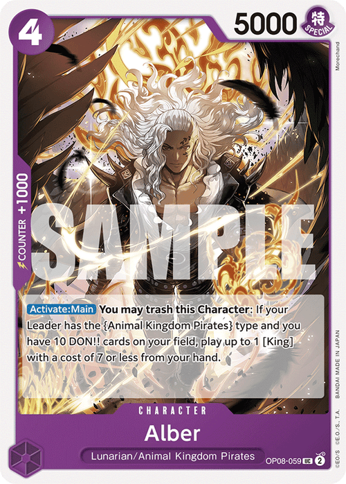 Alber OP08-059 One Piece TCG