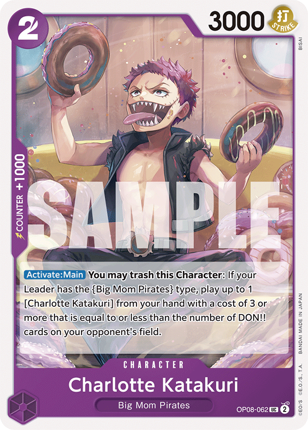 Charlotte Katakuri (062) OP08-062 One Piece TCG